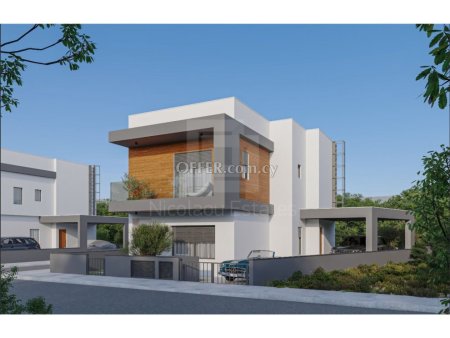 Brand new 3 bedroom detached house under construction in Ypsonas