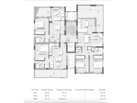 Modern one bedroom Penthouse apartment for sale in Geri on a hill - 4