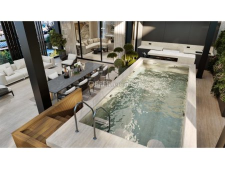 Brand new luxury 3 bedroom penthouse apartment in the Columbia area of Limassol
