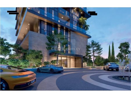 New luxury 1 bedroom apartment on a tower 200m from the sea in Potamos Germasogeias