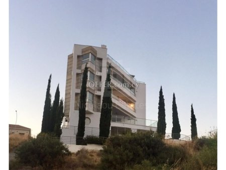 Large four bedroom penthouse with fantastic views in Germasogeia area Limassol