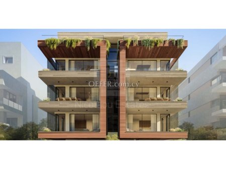 Brand new luxury 3 bedroom apartment off plan in Mesa Geitonia