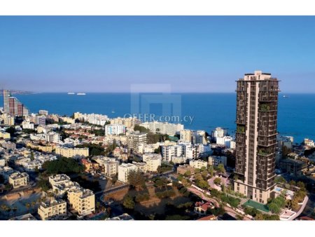 Brand new luxury 4 bedroom penthouse apartment over 3 floors on a tower 200m from the sea in Potamos Germasogeias - 10