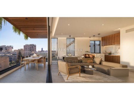 Brand new luxury 3 plus 1 bedrooms penthouse apartment off plan in Mesa Geitonia - 5