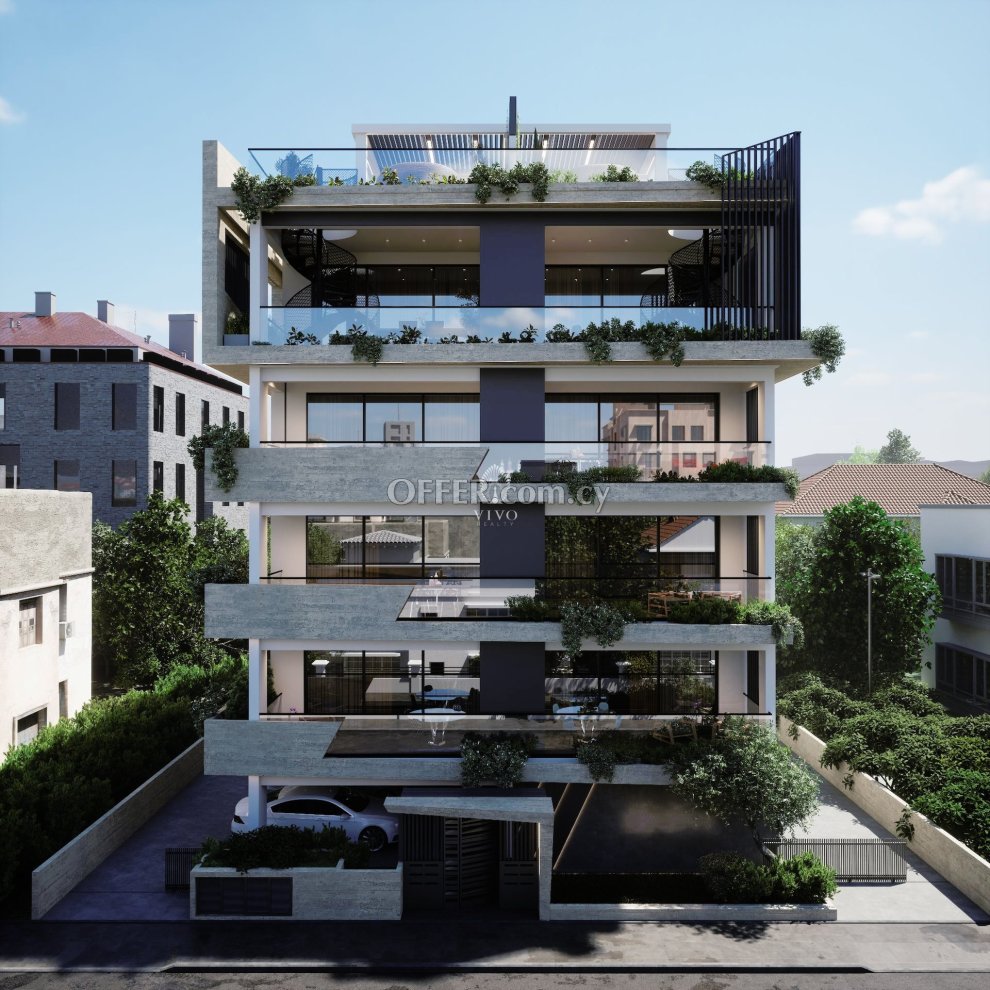 PENTHOUSE OF 3 BEDROOMS + ROOF GARDEN IN KATHOLIKI LIMASSOL - 1