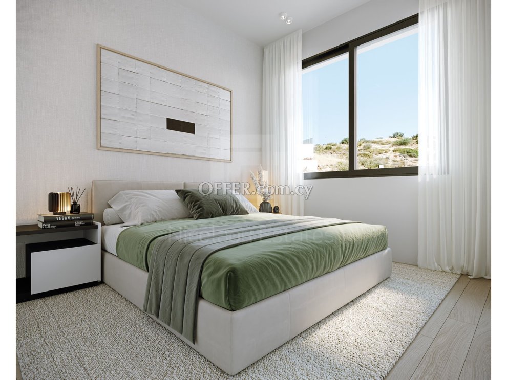 New three bedroom apartment with private yard in Germasogeia Hills Limassol - 7