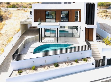 Brand new three bedroom villa with unobstructed sea view in Panorea