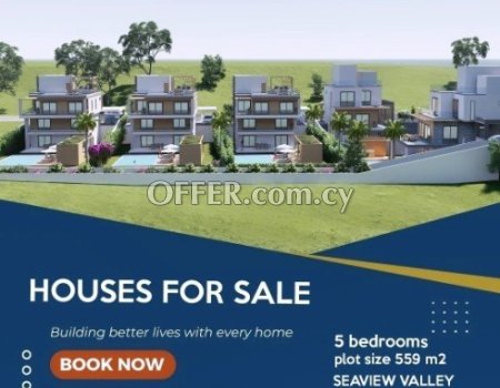 NewLuxuryvillas for sale in an upscale area in pareklisia #Limassol with an unobstructed #seaview.