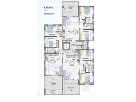 New two bedroom apartment in Strovolos area near Sklavenitis supermarket Nicosia - 4