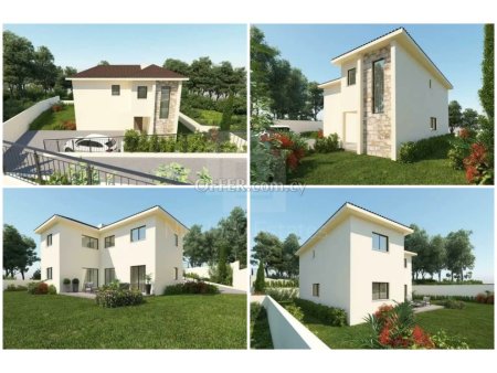 Detached villa on its own large plot of 750m2 very close to Limassol