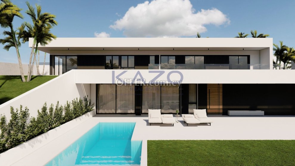 Spacious Five Bedroom Villa with Sea View Pool in Parekklisia - 1