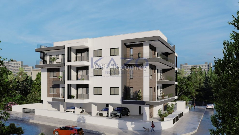 Stunning Two Bedroom Top Floor Apartment With Roof Garden for Sale in Agios Nicolaos Area - 2