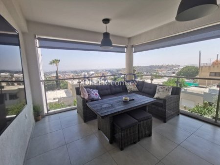 Two Bedroom Apartment with Amazing Views for Rent in Nea Ekali Area