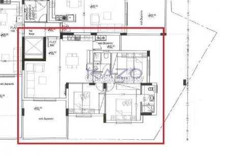 Three Bedroom Off Plan Apartments for Sale in Agios Athanasios
