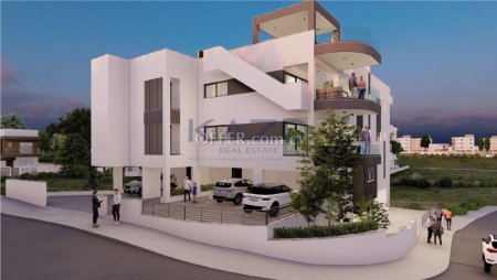 Two Bedroom Top Floor Apartment with Roof Garden for Sale in Panthea Area