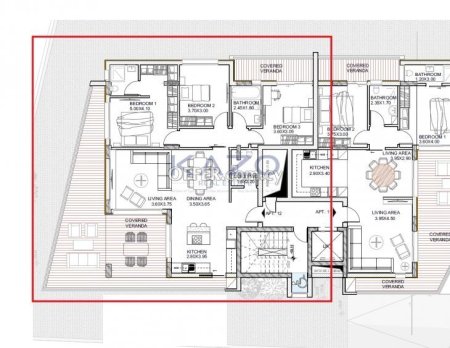 Three Bedroom Apartments for Sale in Columbia Area - 4