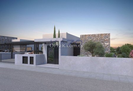 Modern Bungalow in Green Peaceful Fasoula Large Plot - 3