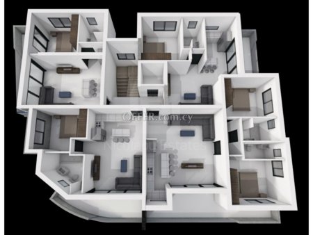 Modern two bedroom apartment for sale in Latsia 2nd Floor - 4