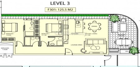 For Sale €329,750 Apartment 2 bedrooms Egkomi Nicosia - 9