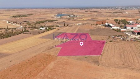 Industrial field in Astromeritis, Nicosia. - 2