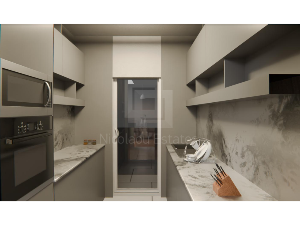 Top floor one bedroom apartment in Archangelos area near Stelmek - 6