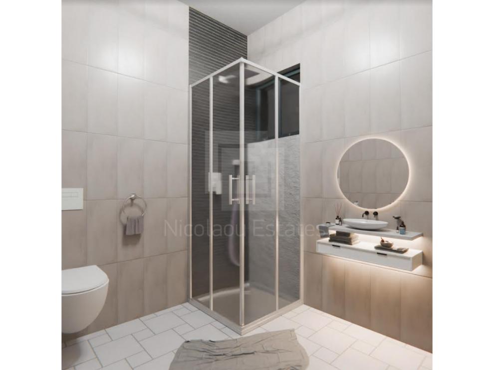 Top floor one bedroom apartment in Archangelos area near Stelmek - 3