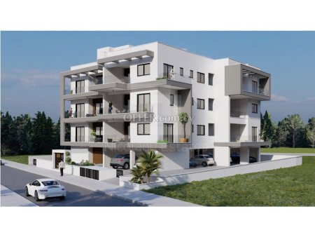 Brand new 1 bedroom apartment under construction in Polemidia