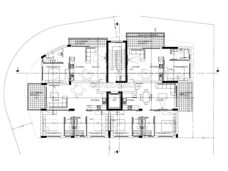 Brand new 1 bedroom apartment under construction in Kolossi