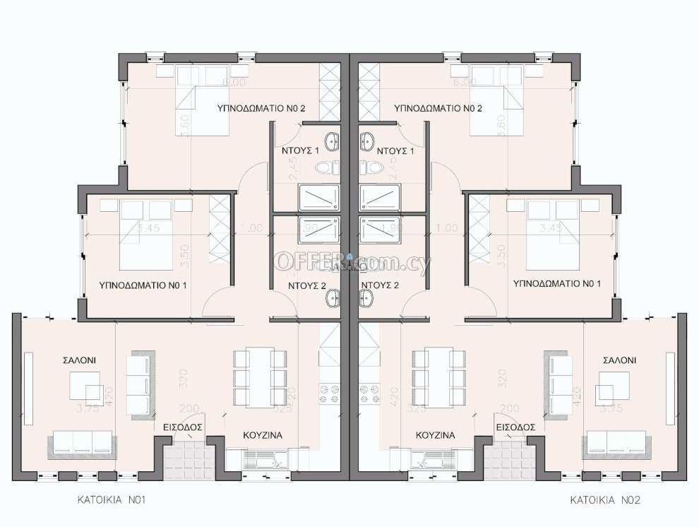 3 Bed Bungalow for Sale in Frenaros, Ammochostos - 3
