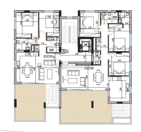 Apartment (Penthouse) in Vergina, Larnaca for Sale - 10