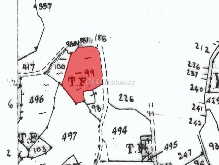 Residential Field for sale in Episcopi Paphou, Paphos - 2