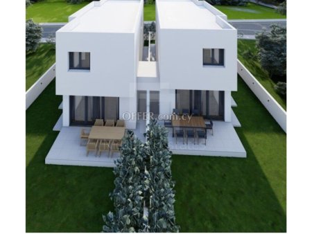 New three plus one bedroom house for sale in Archangelos Stelmek area - 5