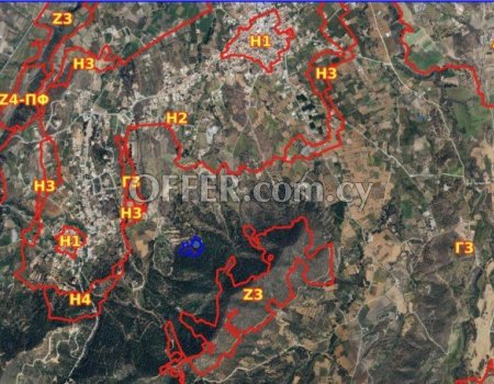 ⚠️⚠️ Agricultural land in Klirou, Nicosia for Sale⚠️⚠️ 1132 - 2
