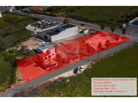 Residential Plot for Sale in lower Chloraka Paphos - 2