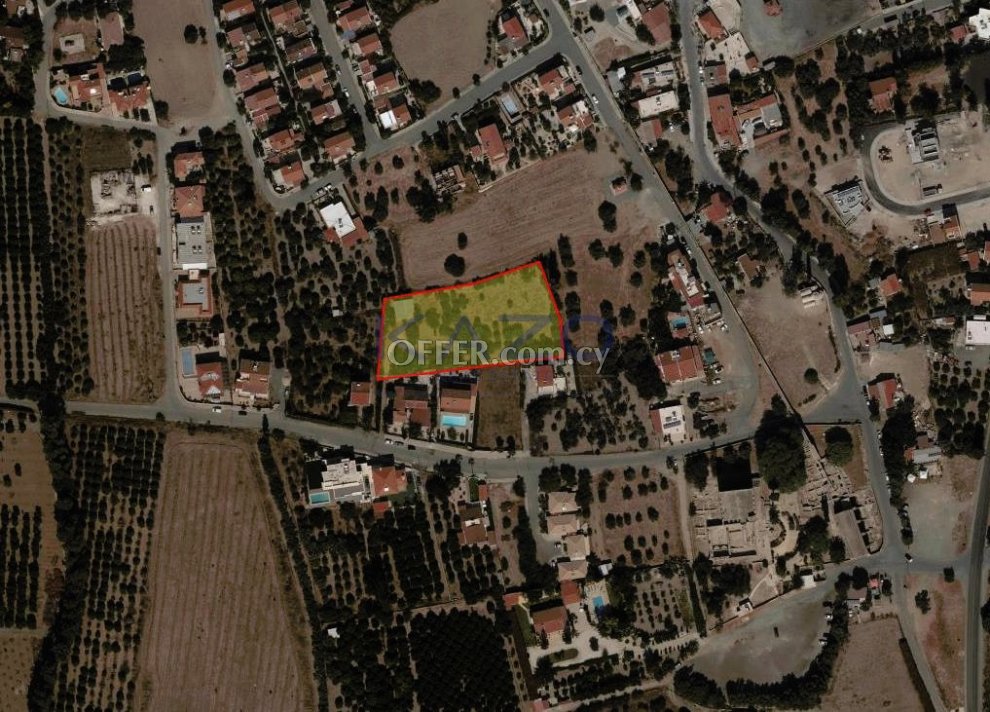 Residential Land for Sale in Castle Area, Kolossi Limassol (Public Road) - 1