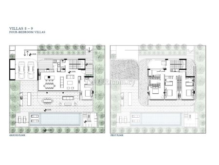 New three bedroom villa in luxury private complex in Germasogeia village Limassol - 9