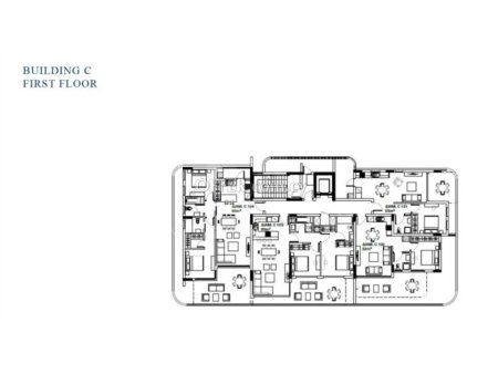 New two bedroom apartment in luxury private complex in Germasogeia village Limassol - 8