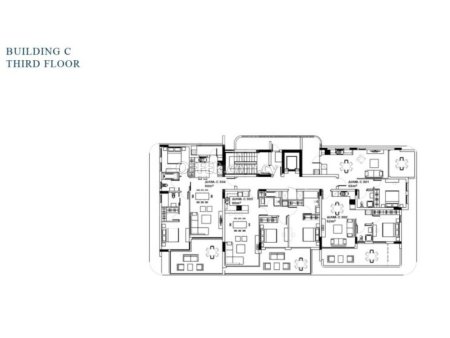 New two bedroom apartment in luxury private complex in Germasogeia village Limassol - 6