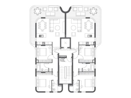 New two bedroom penthouse apartment in Neapolis area of Limassol - 5