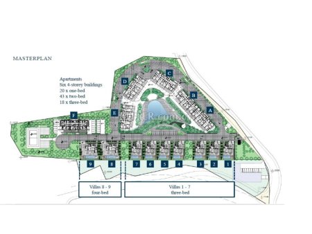 New two bedroom apartment in luxury private complex in Germasogeia village Limassol - 4