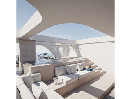 New two bedroom penthouse apartment in Neapolis area of Limassol - 4