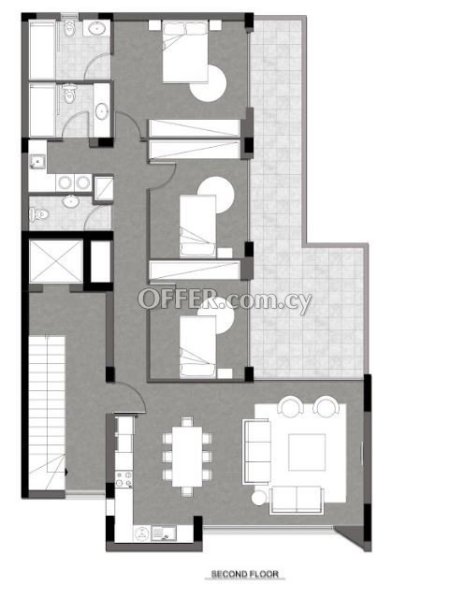 Apartment (Penthouse) in Agia Zoni, Limassol for Sale - 4