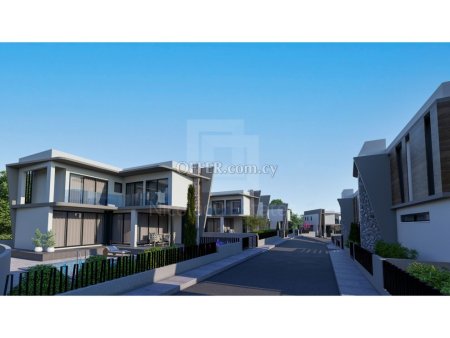Contemporary modern detached three bedroom villa with stunning panoramic views in Pareklisia village - 2