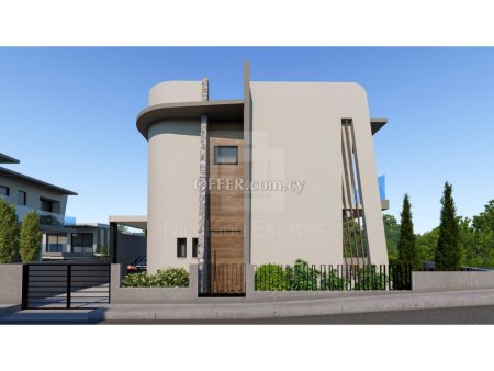 Contemporary modern detached three bedroom villa with stunning panoramic views in Pareklisia village - 9