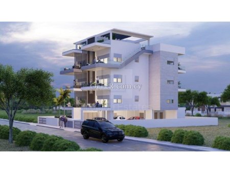 Two bedroom flat with roof garden for sale in Zakaki under construction - 4