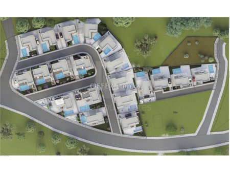 Contemporary modern detached three bedroom villa with stunning panoramic views in Pareklisia village - 6