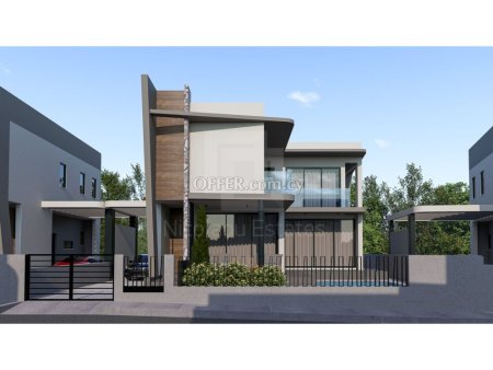 Contemporary modern detached three bedroom villa with stunning panoramic views in Pareklisia village - 3
