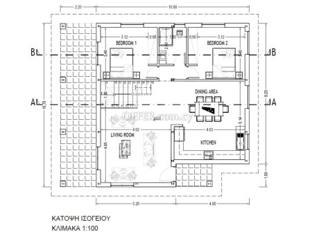 Brand new 4 bedroom house under construction in Souni - 3