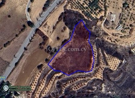Field for sale in Polemi, Paphos - 3