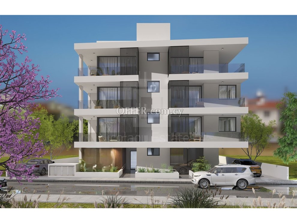New one bedroom apartment in Strovolos near Costas Theodorou lights - 1